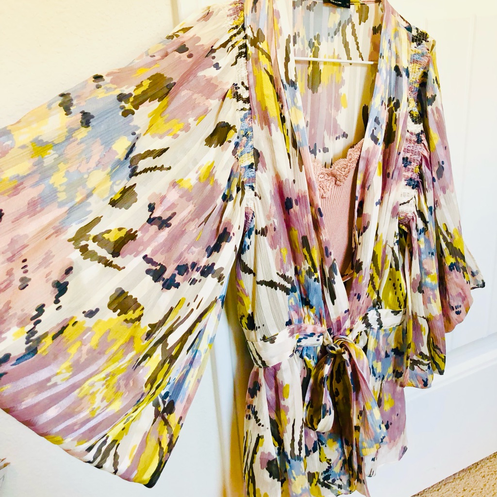 Bcbgmaxazria Abstract Patterned Dress Xs